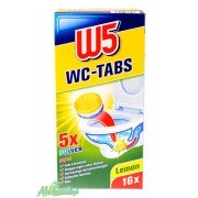 W5 WC Tabs 16 Lemon Tabletki do WC